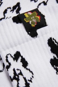 Ted Baker White Magnolia Pattern Socks -Tedbaker Sales 2024 unnamed file 5125