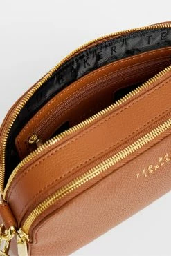 Ted Baker Brown Amerrah Branded Webbing Strap Camera Bag -Tedbaker Sales 2024 unnamed file 518