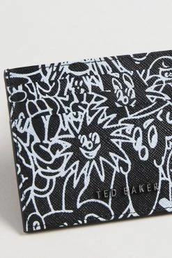 Ted Baker Stanis Black Scribble Leather Cardholder -Tedbaker Sales 2024 unnamed file 5191