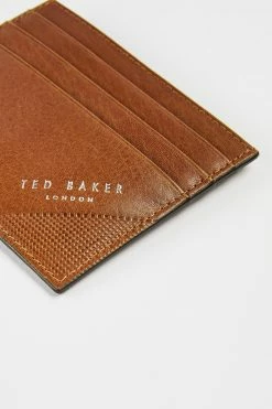 Ted Baker Rifle Embossed Corner Leather Cardholder Brown -Tedbaker Sales 2024 unnamed file 5201