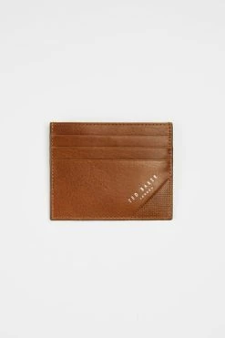 Ted Baker Rifle Embossed Corner Leather Cardholder Brown -Tedbaker Sales 2024 unnamed file 5202