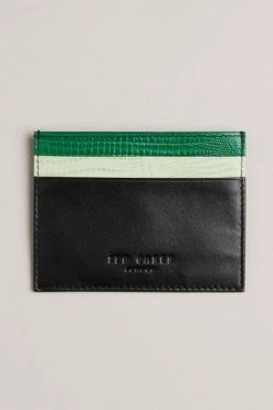 Ted Baker Feeld Black Exotic Mix Leather Card Holder -Tedbaker Sales 2024 unnamed file 5226