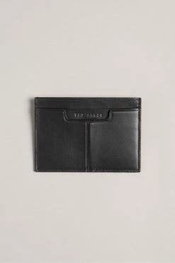 Ted Baker Samise Black Leather Card Holder