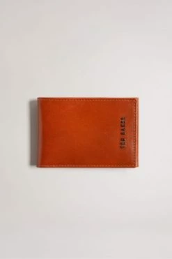 Ted Baker Sammey Dark Orange Folded Leather Card Holder -Tedbaker Sales 2024 unnamed file 5249