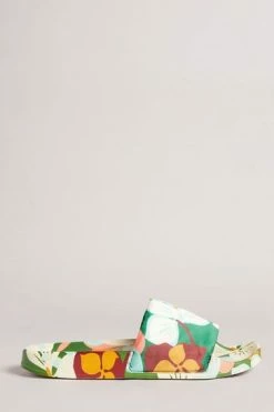 Ted Baker Paulah Emerald Sunburnt Floral Sliders -Tedbaker Sales 2024 unnamed file 5414