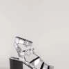 Ted Baker Silver Taylay Strappy Block Heeled Crinkled Leather Sandals -Tedbaker Sales 2024 unnamed file 5415