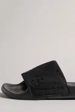 Ted Baker Black Magnolia Flower Sliders -Tedbaker Sales 2024 unnamed file 5423