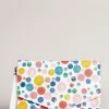 Ted Baker Macka White Flirty Texture Monster Spot Saffiano Pouch -Tedbaker Sales 2024 unnamed file 5457