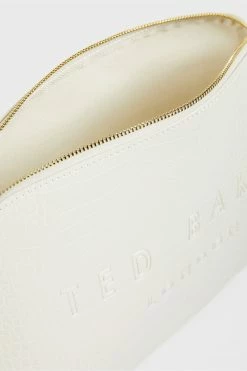 Ted Baker Nude Crocana Croc Detail Debossed Washbag -Tedbaker Sales 2024 unnamed file 5463