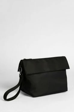 Ted Baker Realyse Black Satin Nylon Washbag