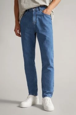 Ted Baker Mid-Blue Cambly Slim Leg Denim Jeans