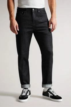 Ted Baker Finchly Navy Blue Slim Leg Denim Jeans