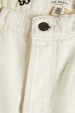 Ted Baker Nulerk Cream Straight Leg Denim Jeans -Tedbaker Sales 2024 unnamed file 5571