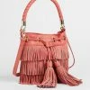 Ted Baker Paralee Red Braided Handle Fringe Mini Bucket Bag -Tedbaker Sales 2024 unnamed file 561