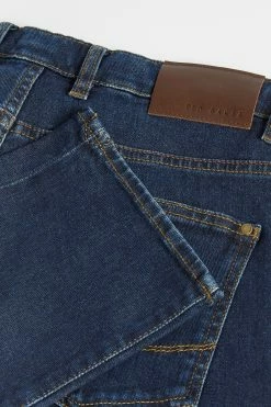 Ted Baker Blue Simay Straight Leg Mid Wash Denim Jeans -Tedbaker Sales 2024 unnamed file 5614