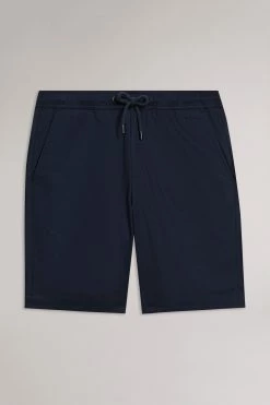 Ted Baker Blue Mordon Twill Drawstring Shorts -Tedbaker Sales 2024 unnamed file 5642