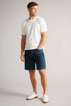 Ted Baker Dutson Blue Denim Short -Tedbaker Sales 2024 unnamed file 5675