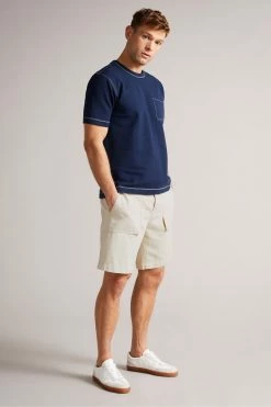 Ted Baker Pellon Ecru Denim Utility Shorts -Tedbaker Sales 2024 unnamed file 5700
