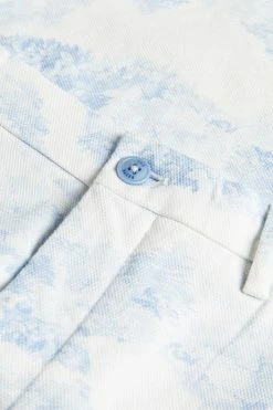 Ted Baker Orrell Blue Printed Canvas Shorts -Tedbaker Sales 2024 unnamed file 5708