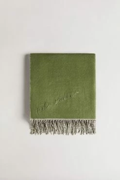 Ted Baker Dk-Green Katy Reversible Woven Scarf -Tedbaker Sales 2024 unnamed file 5863