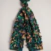 Ted Baker Liyana Black Flirty Texture Floral Scarf -Tedbaker Sales 2024 unnamed file 5872