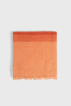 Ted Baker Orange Eppin Ombre Knit Scarf