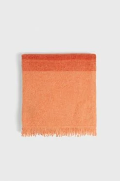 Ted Baker Orange Eppin Ombre Knit Scarf -Tedbaker Sales 2024 unnamed file 5905