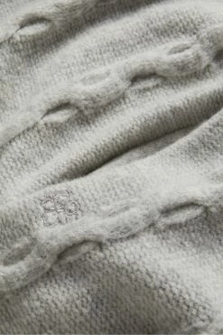 Ted Baker Sallly Mid-Grey Extreme Sleeve Cable Knit Cardigan -Tedbaker Sales 2024 unnamed file 5913