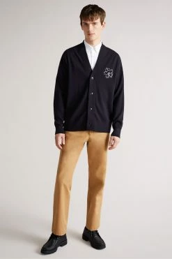 Ted Baker Blue Ditton Knitted Cardigan -Tedbaker Sales 2024 unnamed file 5917