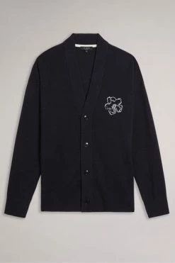 Ted Baker Blue Ditton Knitted Cardigan -Tedbaker Sales 2024 unnamed file 5924