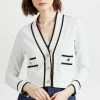 Ted Baker White Flooraa Knitted Cardigan -Tedbaker Sales 2024 unnamed file 5925