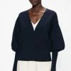 Ted Baker Blue Fioinna Ottoman Detailed Cardigan -Tedbaker Sales 2024 unnamed file 5933