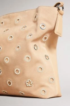 Ted Baker Meida Camel Eyelet Detail Swag Bag -Tedbaker Sales 2024 unnamed file 595