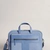Ted Baker Blue Tyrese Suede T Document Bag -Tedbaker Sales 2024 unnamed file 598