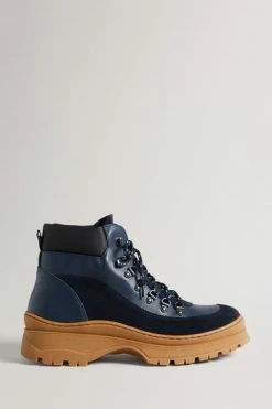 Ted Baker Mens Blue Westonn Chunky Hiker Boots -Tedbaker Sales 2024 unnamed file 5996