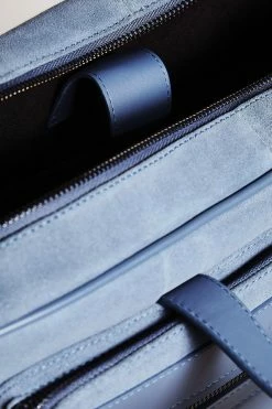 Ted Baker Blue Tyrese Suede T Document Bag -Tedbaker Sales 2024 unnamed file 601