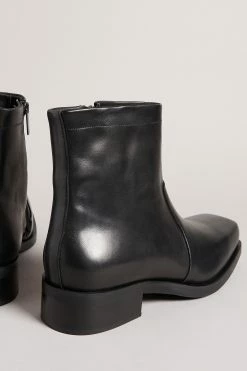 Ted Baker Stann Black Square Toe Derby Boots -Tedbaker Sales 2024 unnamed file 6010