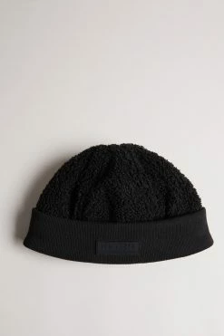 Ted Baker Farin Black Docker Teddy Cap