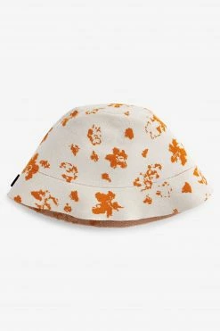 Ted Baker Natural Ourne All-Over Flower Knitted Bucket Hat