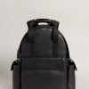 Ted Baker Mens Black Kailen Branded Leather Backpack Bag -Tedbaker Sales 2024 unnamed file 608