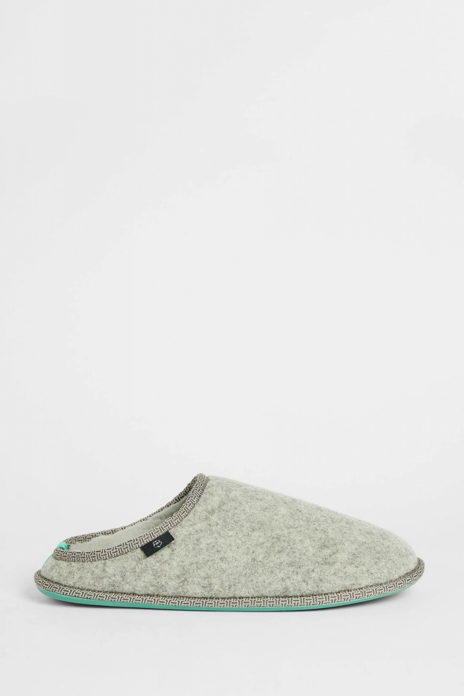 Ted Baker Grey Simonn Felt Mulet Sole Slipper 3 Ted Baker Grey Simonn Felt Mulet Sole Slipper