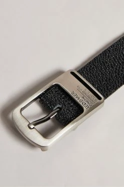 Ted Baker Timce Black Leather Belt -Tedbaker Sales 2024 unnamed file 6123