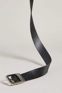 Ted Baker Timce Black Leather Belt -Tedbaker Sales 2024 unnamed file 6124