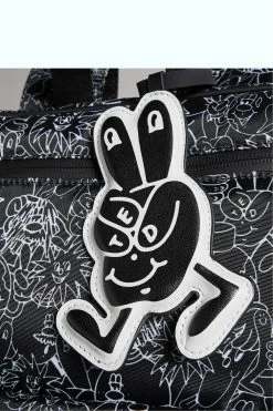 Ted Baker Karev Black Scribble Printed Nylon Backpack -Tedbaker Sales 2024 unnamed file 646