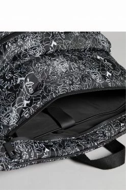 Ted Baker Karev Black Scribble Printed Nylon Backpack -Tedbaker Sales 2024 unnamed file 647