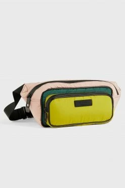 Ted Baker Carnie Yellow Nylon Belt Bag