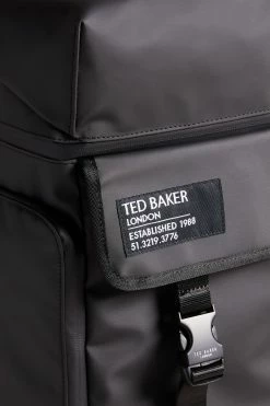 Ted Baker Walks Black Rubberised Zip Top Backpack -Tedbaker Sales 2024 unnamed file 708