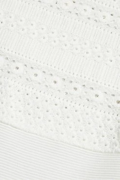 Ted Baker Maleko White Lace Stitch Dress -Tedbaker Sales 2024 unnamed file 823