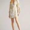 Ted Baker Thelia White Exaggerated Sleeve Mini Dress -Tedbaker Sales 2024 unnamed file 844