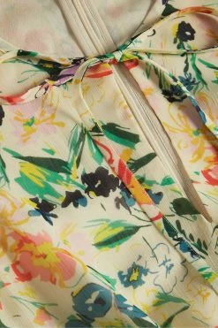 Ted Baker Haariss White Mini Sleeveless Dress With Tie Neck -Tedbaker Sales 2024 unnamed file 910